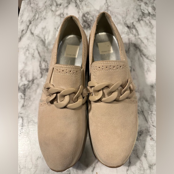 Dolce Vita Jhenee Platform Loafers with Chain Accent - Picture 1 of 5